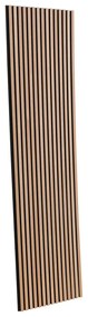 Akustický obkladový panel, MDF, 2440 × 605 × 22 mm, dub svetlý