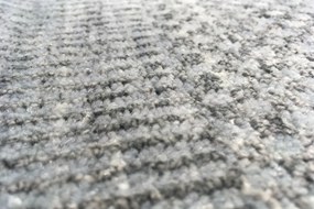 Diamond Carpets koberce AKCIA: Ručne viazaný kusový koberec Diamond DC-JK 1 SILVER/BLACK - 305x425 cm