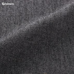 Tmavosivá rozkladacia rohová pohovka Miuform Scandic Lagom, ľavý roh