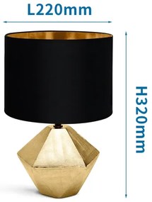 Aigostar - Stolná lampa 1xE14/40W/230V