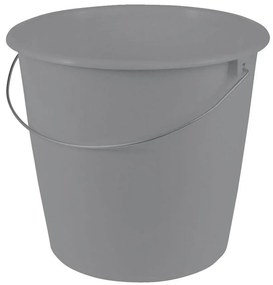 Vedro s kovovou rúčkou 10l sivá 28,5x26130