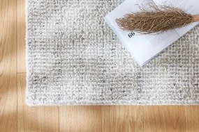 Koberec Cordoba bielo-sivý