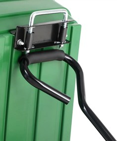 Záhradný vozík JEREMY s funkciou naklápania 51x103,5x92,5cm, zelená Gardebruk