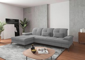 XXXLutz ROHOVÁ SEDAČKA, textil, sivá Sit & More - Sedačky - 000144009006