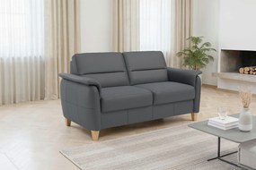 XXXLutz TROJMIESTNA POHOVKA, čierna, pravá koža Sit & More - Sedačky - 0001440332D3