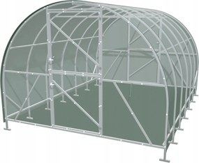Záhradný skleník z polykarbonátu Camellia 3x6 m, profil 25x25, polykarbonát 5 mm