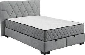 XXXLutz AMERICKÁ POSTEĽ, 140/200 cm, antracitová MID.YOU - Online Only spálne - 002220053805