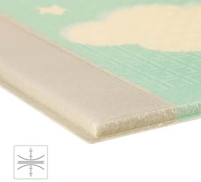 Detská skladacia penová podložka NILS Fun MD04 ZOO