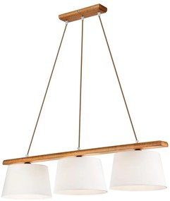 Lamkur Luster na lanku AIDA 3xE27/60W/230V LA35222