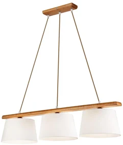Lamkur Luster na lanku AIDA 3xE27/60W/230V LA35222