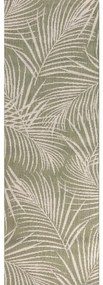 Koberec Cottage II jungle green/wool 60x180cm