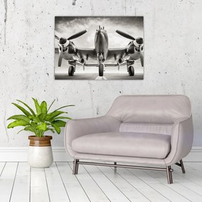 Sklenený obraz - Warbird (70x50 cm)