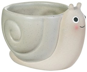 Kameninový obal na kvetináč ø 9 cm Snail – Sass &amp; Belle