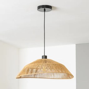 Brilagi - LED závesný luster na lanku CERIA BOHO 1xE27/40W/230V priemer 50 cm hnedý