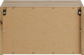 Závěsný spodní koupelnový regál UNI 81-50-29 dub coast evoke