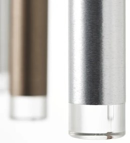 Brilliant - LED stmievateľný luster na lanku CEMBALO LED/32W/230V chróm/čierna/hnedá