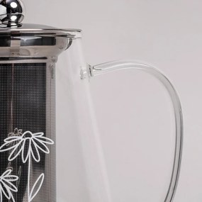 Eulenschnitt Kanvice na čaj s nerezovým sitkom Daisy 1,2 l