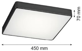 Argon 1577 - Stropné svietidlo ONTARIO 4xE27/15W/230V