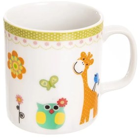 3-dielna detská porcelánová jedálenská súprava Orion Giraffe