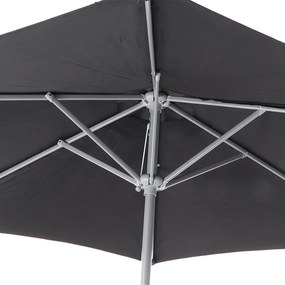 Záhradná stolová zostava Kano - 6 miest, sivá