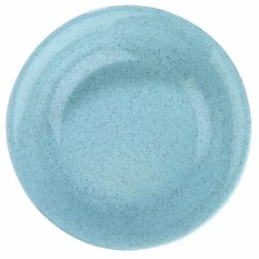 24-dielna jedálenská súprava, modrá/porcelán