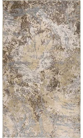 Svetlomodrý/svetlohnedý prateľný koberec 80x150 cm Sandstorm – Vitaus