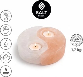 Soľný svietnik Yin Yang 1,7 kg
