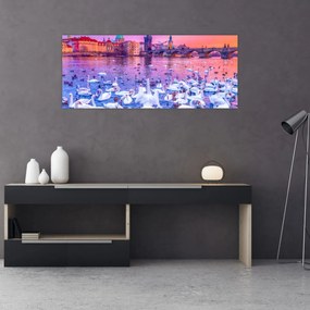 Obraz - Praha (120x50 cm)