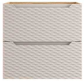 Umyvadlová skříňka Nova Cashmere 82-60-2D kašmírová