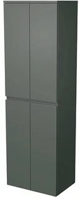 Kúpeľňová skrinka vysoká Intedoor LANDAU 50x161,8 cm zelená