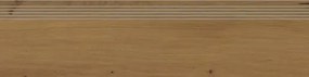 Schodovka Rako Bricola Cognac 30x120 cm mat DCPVF851.1