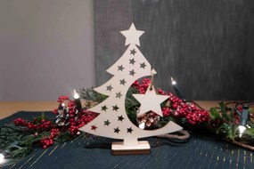 Vianočný stromček s hviezdičkov