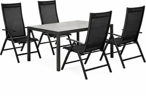 Doppler PICASO EXPERT prírodná – záhradná hliníková súprava 4+1