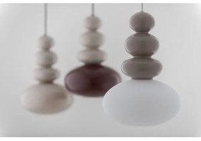 Argon 8819 - Luster na lanku DIEGO 1xGU10/5W/230V biela/šedá