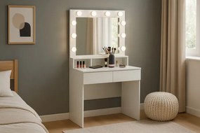 Toaletný stolík s LED osvetlením PHO2299