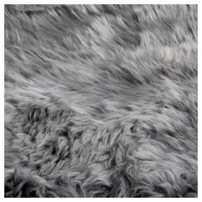 Sivá ovčia kožušina Native Natural Double, 60 x 240 cm
