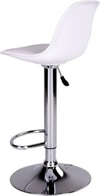 Sada 2 bielych barových stoličiek House Nordic Trondheim