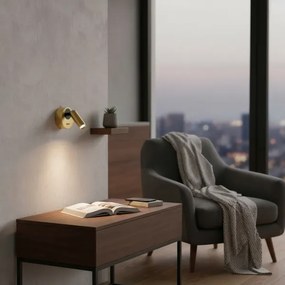 Ideal Lux - LED Nástenné bodové svietidlo BEAN LED/3W/230V CRI 90 mosadz