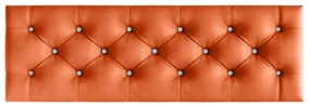 Lavica CHESTERFIELD 60x40 cm Oranžová