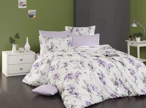 Bavlnené obliečky Marisa fialová 240x220/2x70x90 cm