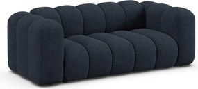 Tmavomodrá ženilková pohovka 200 cm Lupine – Micadoni