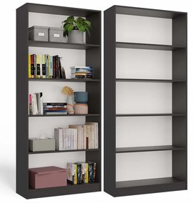 Regál Onyx R80 80 cm antracit