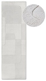 Krémovobiely ručne tkaný vlnený behúň 80x250 cm Charlotte – Villeroy&amp;Boch
