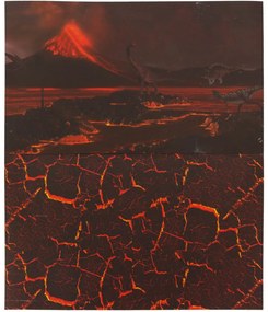 KIK Vzdelávacia súprava sopka s dinosaurom a archeologické vykopávky