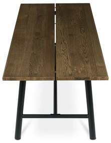 Jedálenský stôl z masívneho dreva 180 x 90 cm,orech