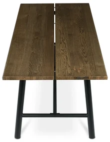 Jedálenský stôl z masívneho dreva 180 x 90 cm,orech
