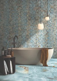 Dlažba The Room BLU AQ6 12 LP 60x120 R