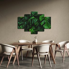 Obraz listov Monstery (150x105 cm)