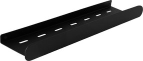 Rea Rea, kúpeľňová polica 45cm, SF03, čierna matná, REA-06006