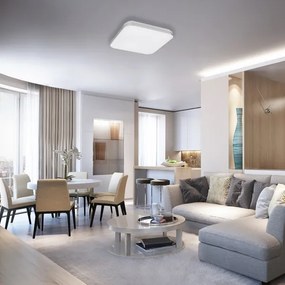 Rabalux 3409 - LED stropné svietidlo OSCAR LED/36W/230V štvorcové